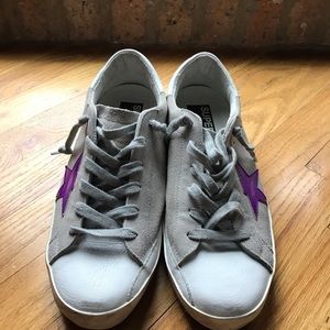 Golden Goose Superstar leather and suede sneakers